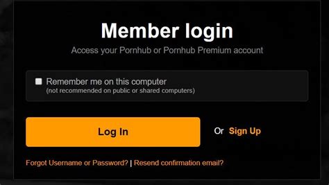 pornhub login|Login